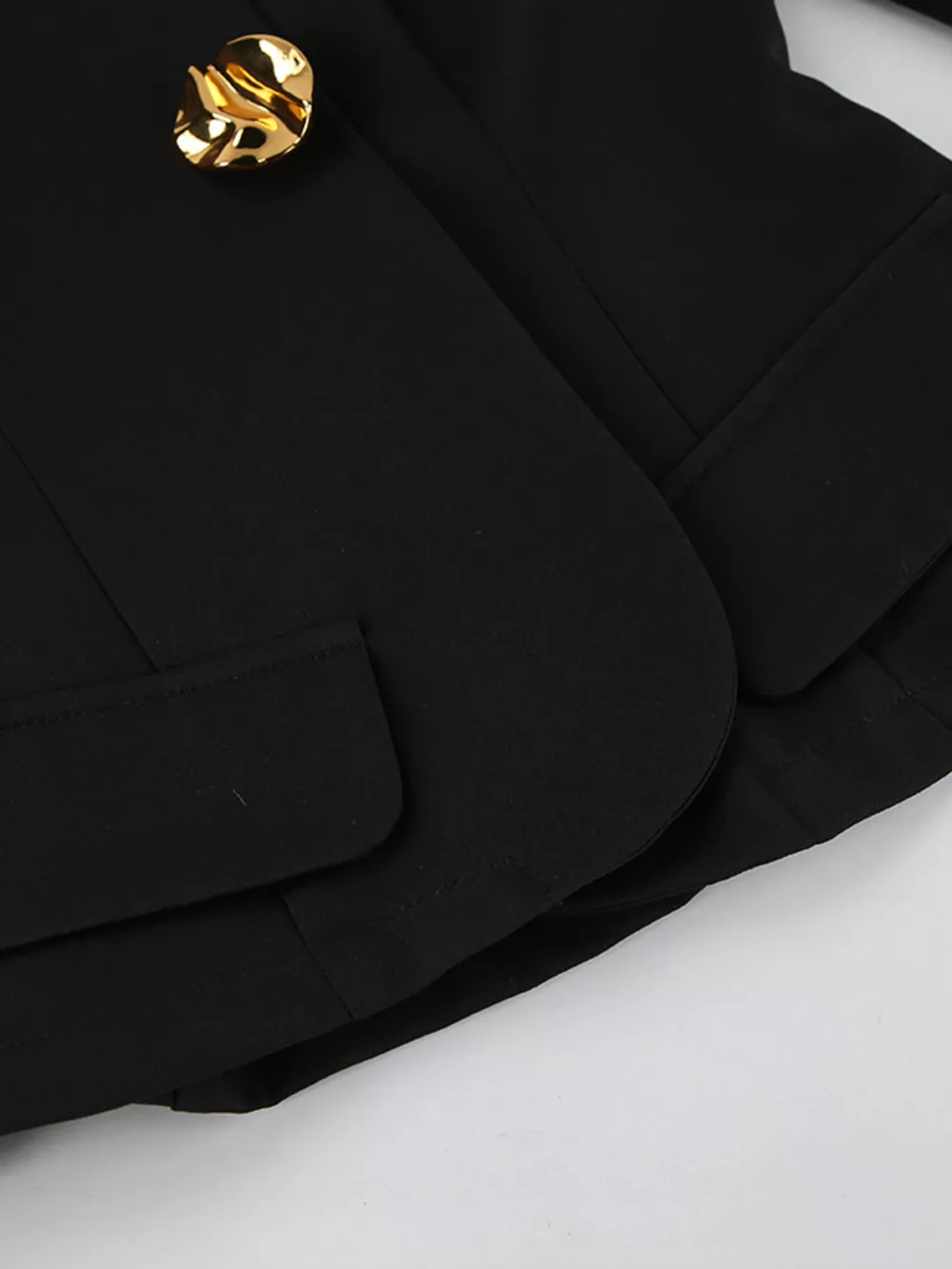 Puffy Sleeve Blazer and Wide-Leg Pants Set, image 14