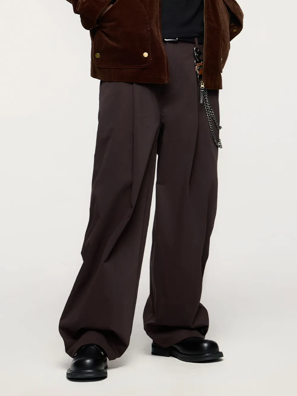 Men's Oversized Wide-Leg Pants