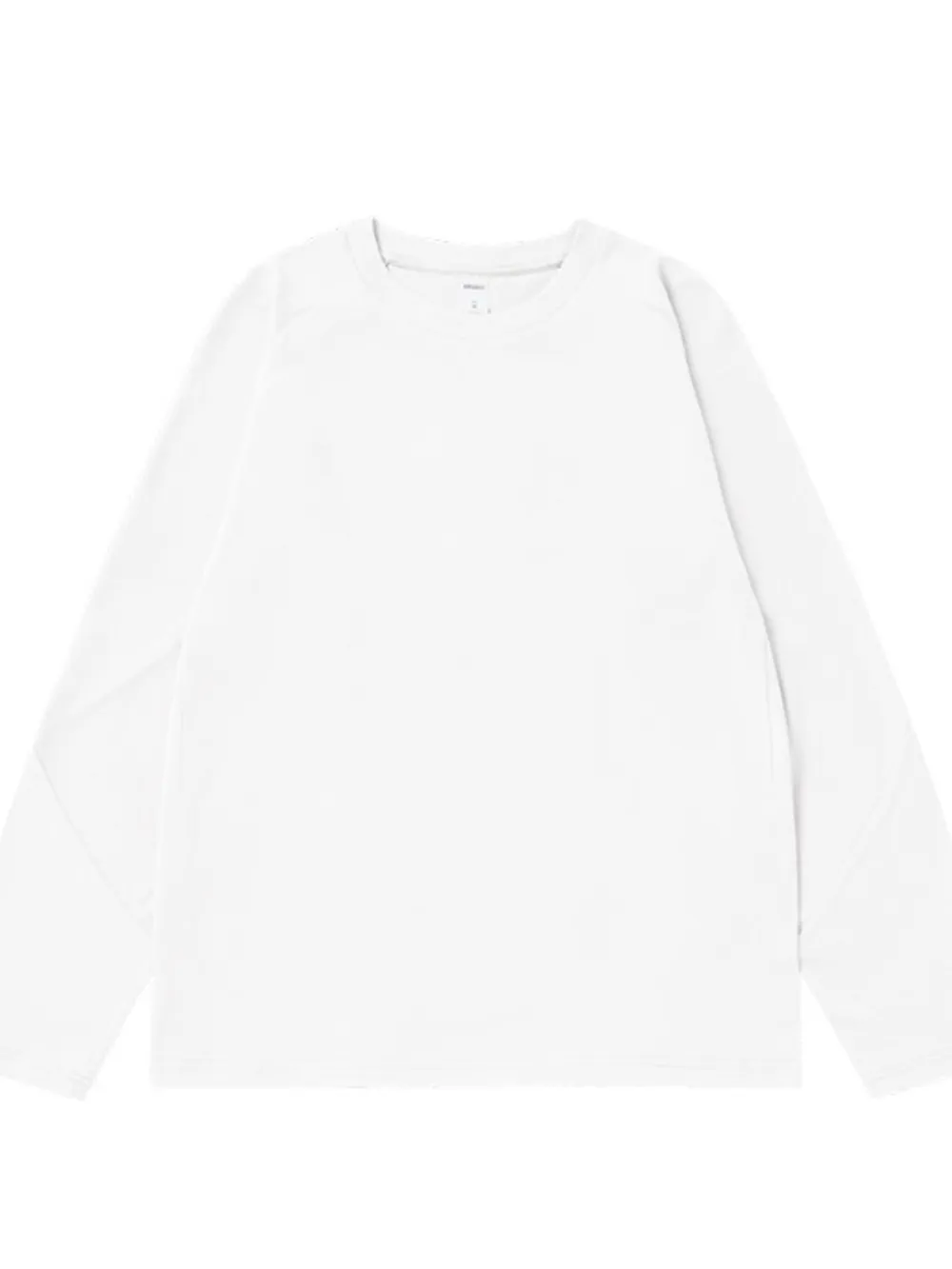 Men's Oversized Round Neck Long Sleeve T-Shirt, image 8