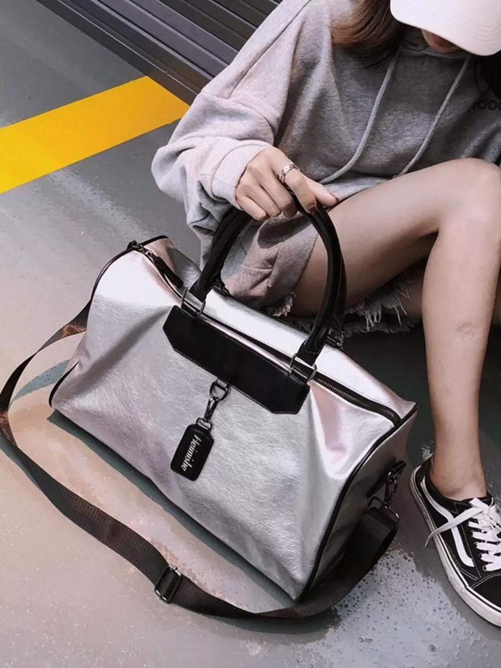 PU Leather Travel Bag
