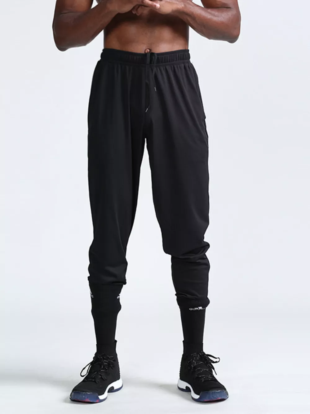 Men's Drawstring Joggers with Pockets