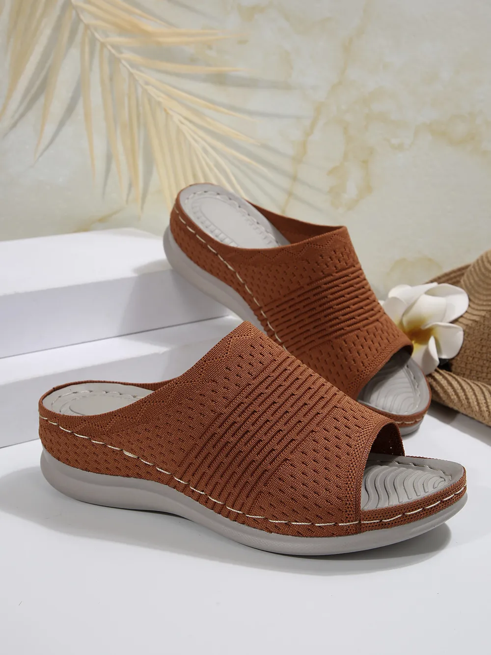 Mesh Open Toe Sandals, image 7