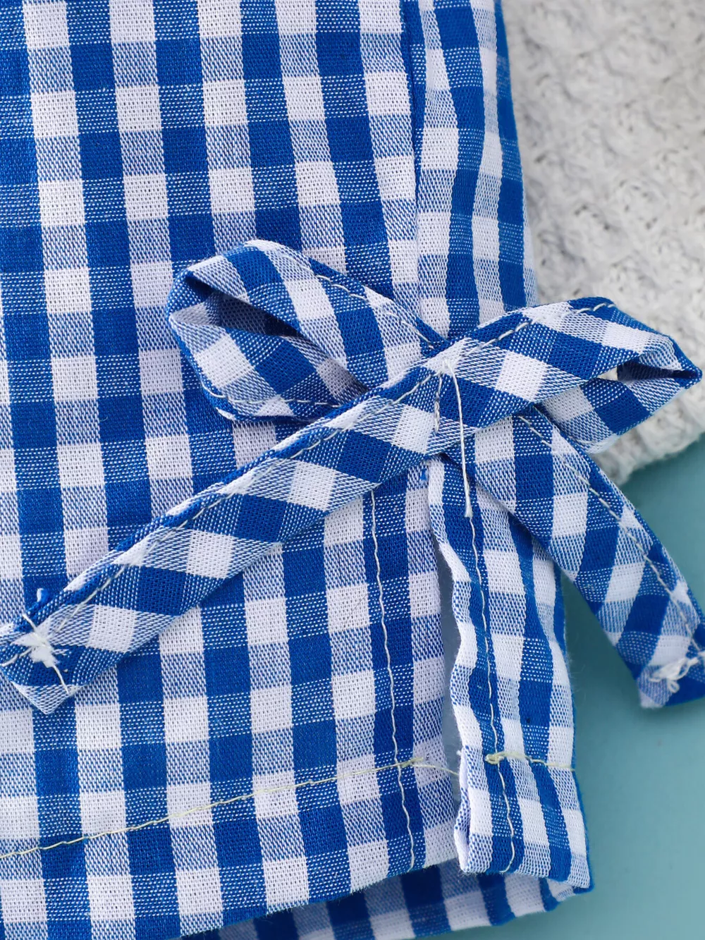 Children's Teacher Graphic Tee & Gingham Shorts Set, image 6