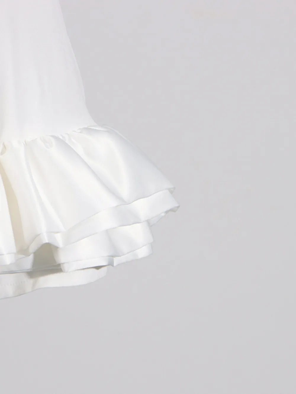 Ruffled Hem Sleeveless Mini Dress, image 3