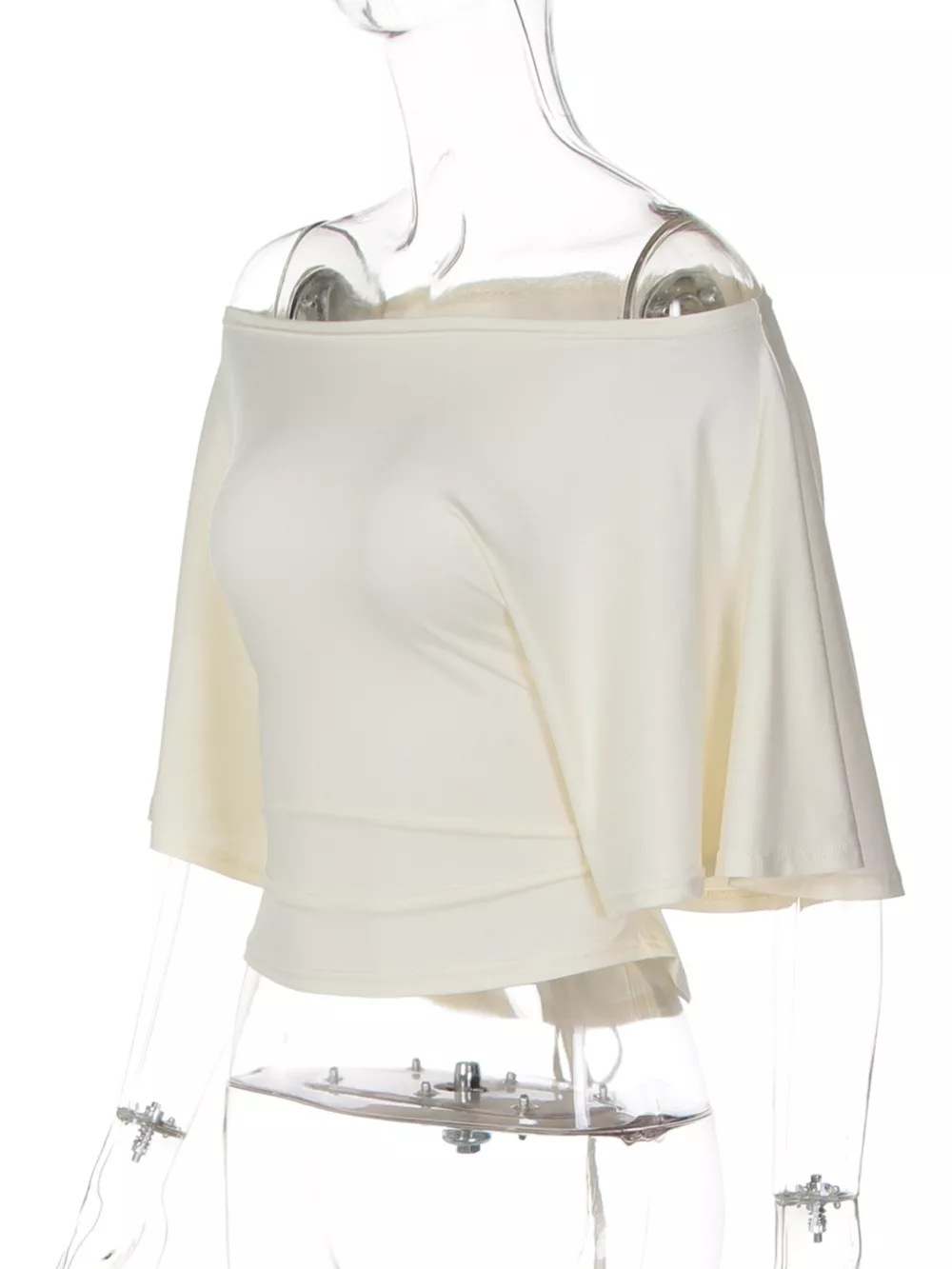 Boat Neck Short Sleeve T-Shirt, image 12