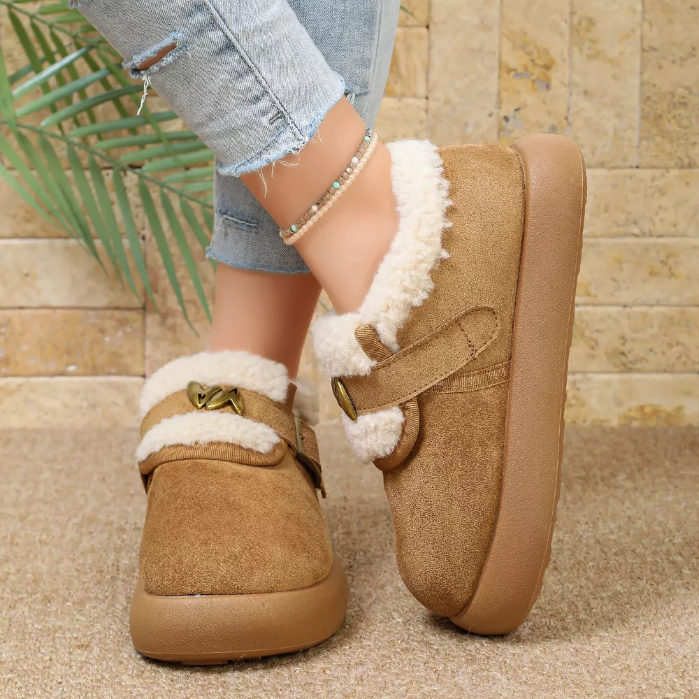 Round Toe Platform Ankle Boots, image 10