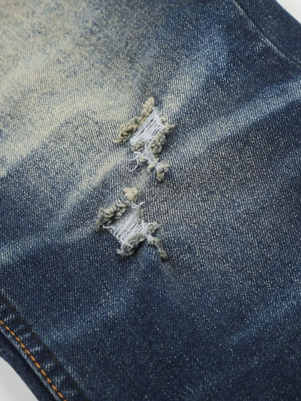Men's Washed Flare Jeans, image 4