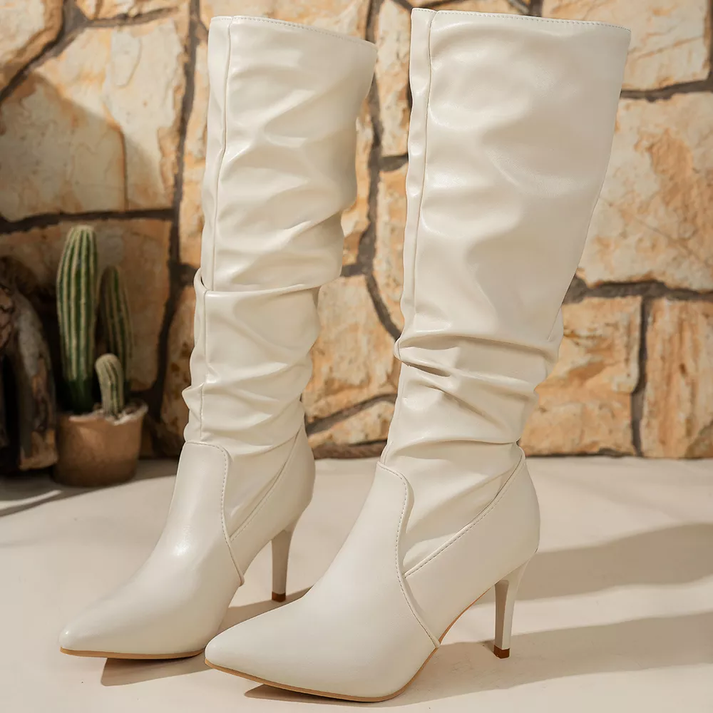 Point Toe Stiletto Boots, image 4