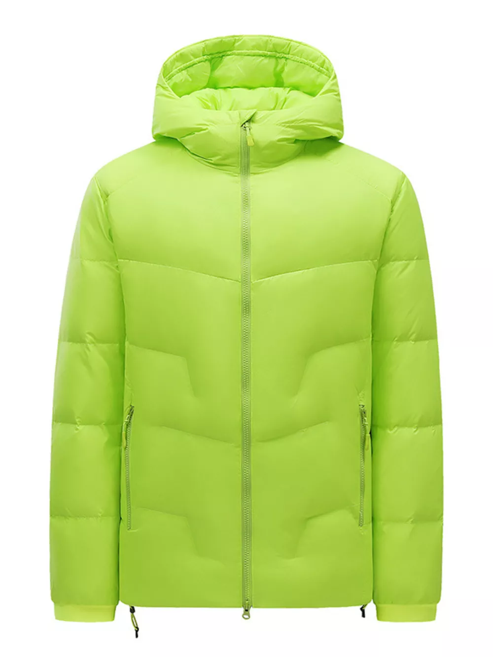 Men's Plus Size Hooded Padded Winter Puffer Jacket, image 6