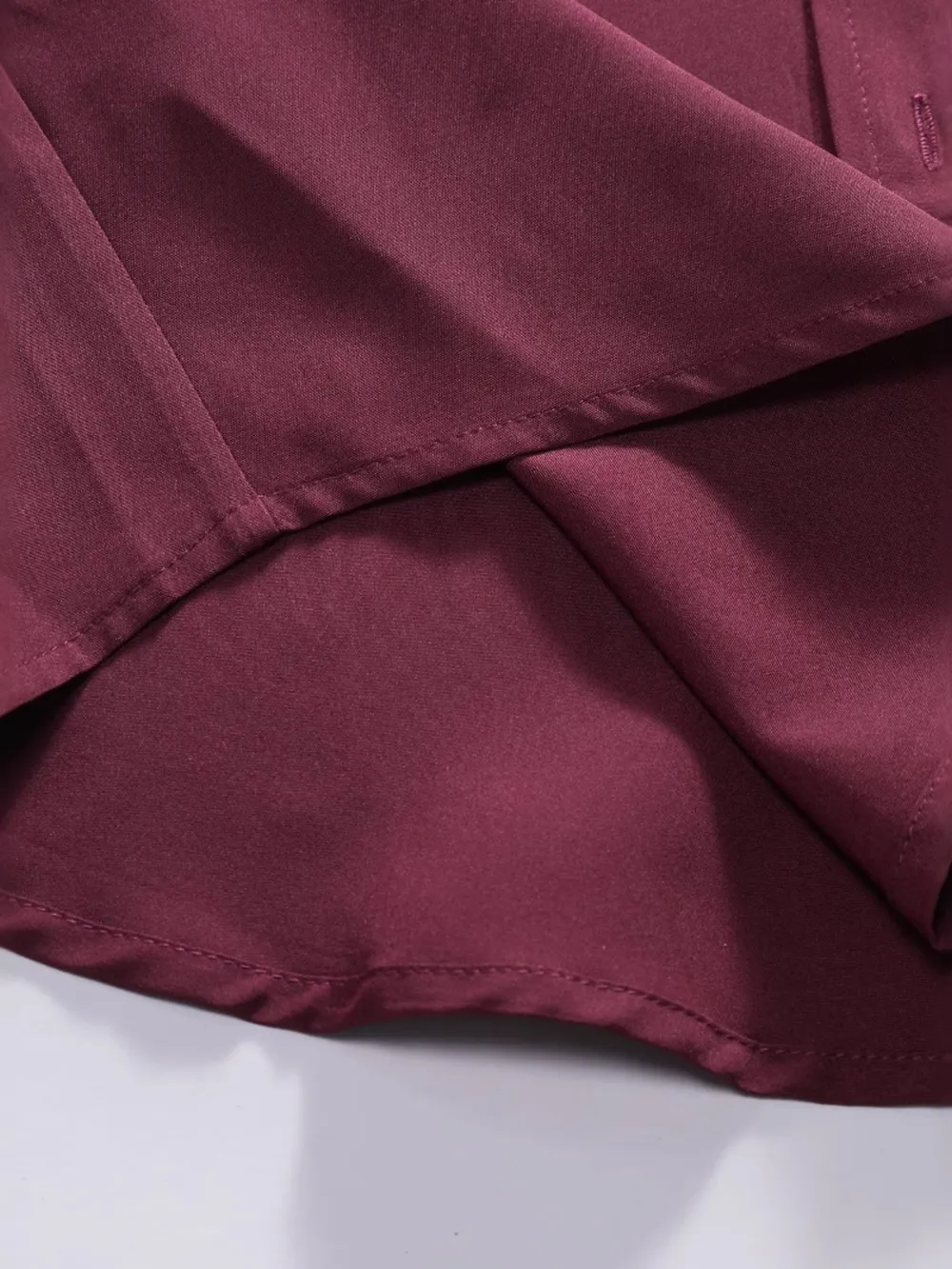 Men's Casual Solid Color Short Sleeve Shirt, image 4
