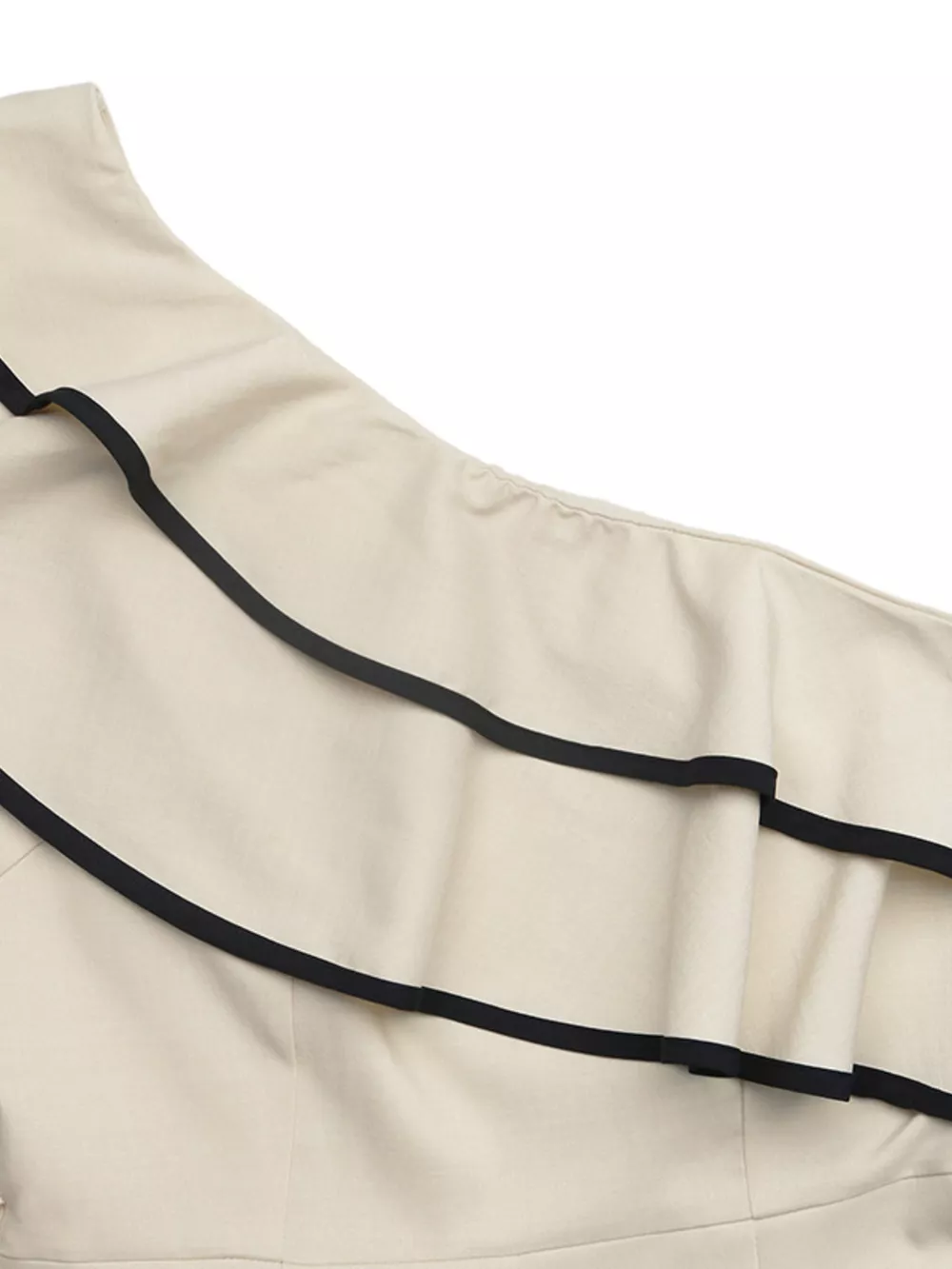 Ruffle One-Shoulder Wide Leg Jumpsuit, image 7