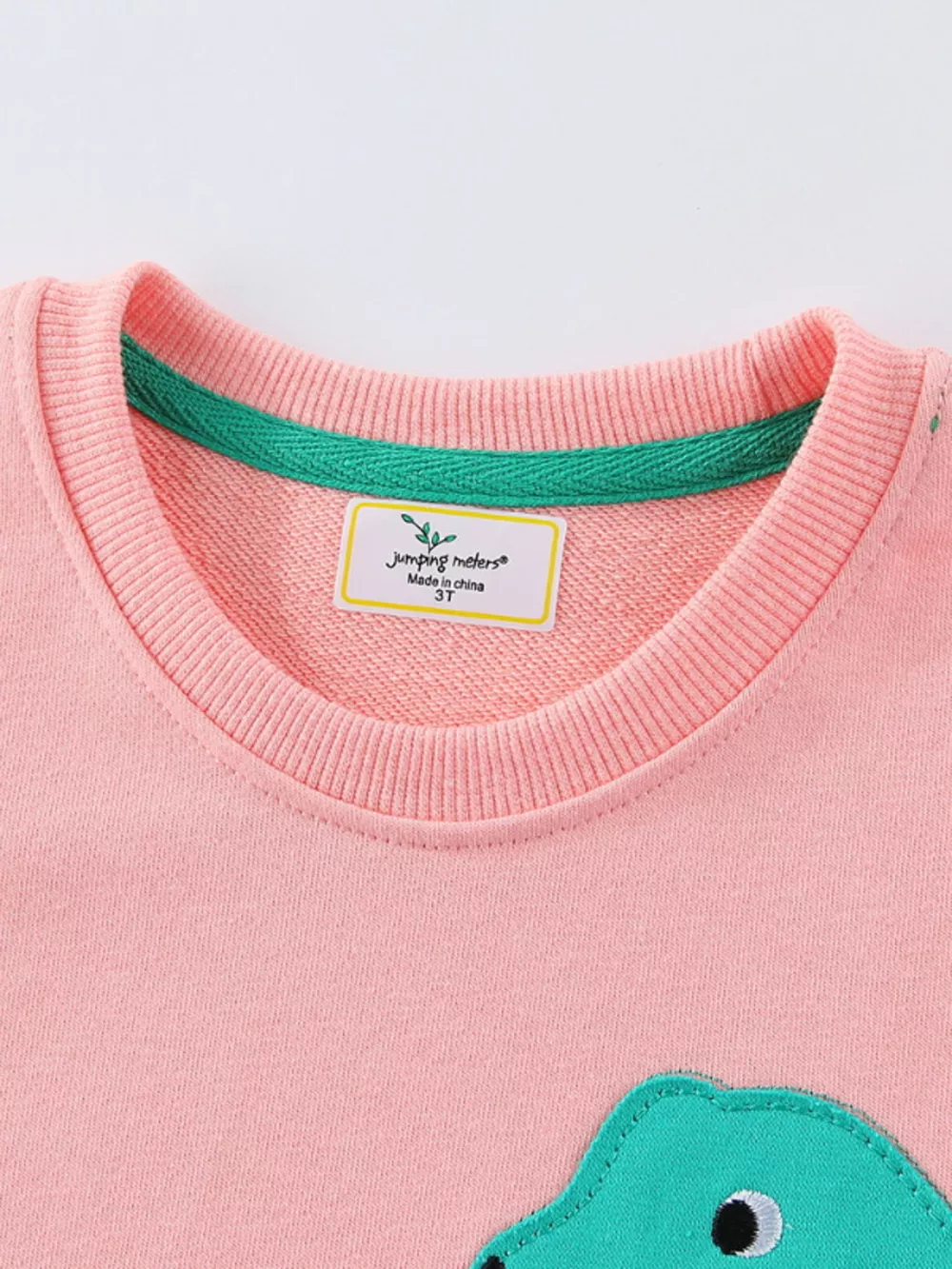Children's Dinosaur Crew Neck Long Sleeve T-Shirt, image 2