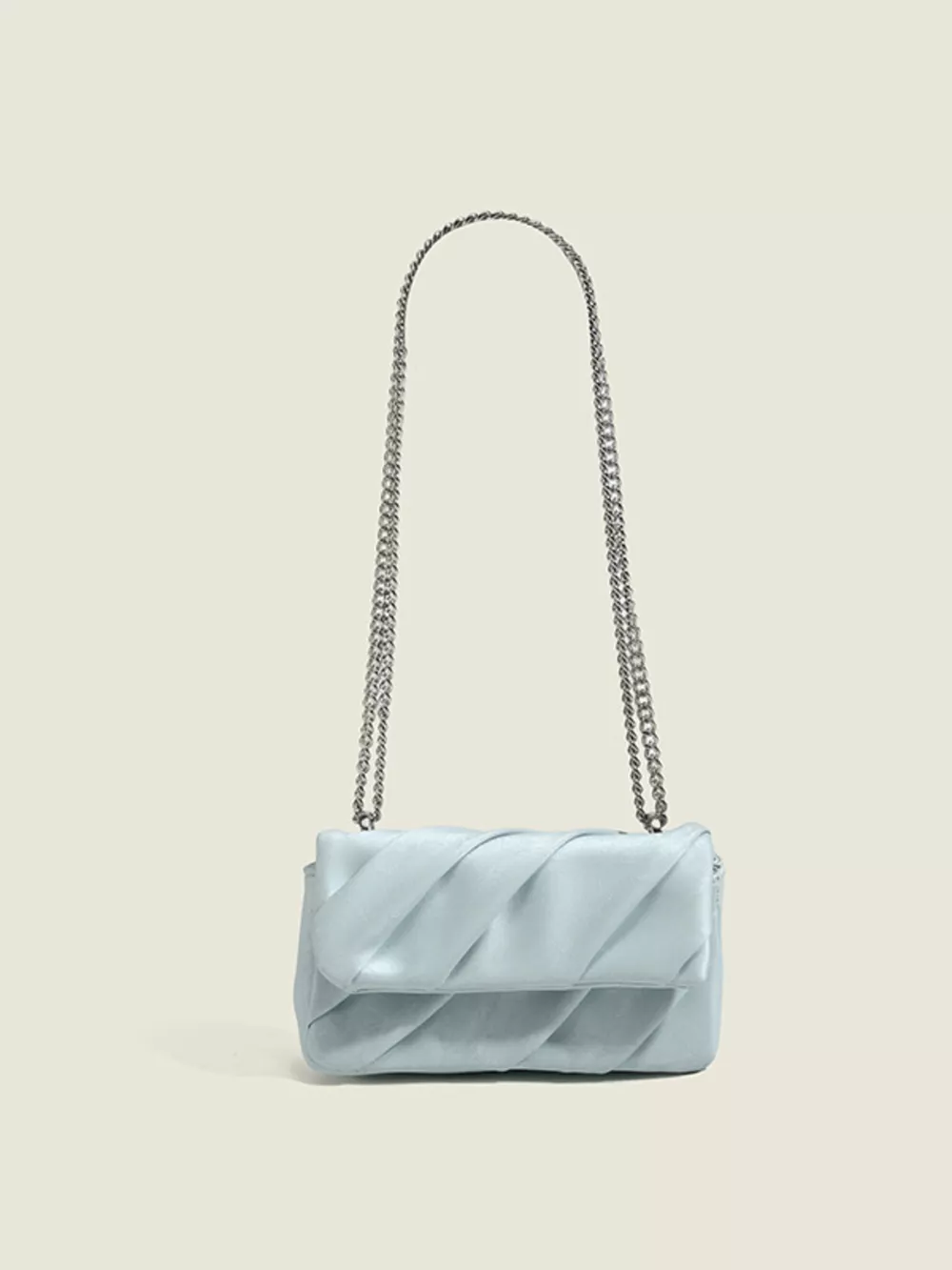 Ruched Flap Crossbody Bag, image 2