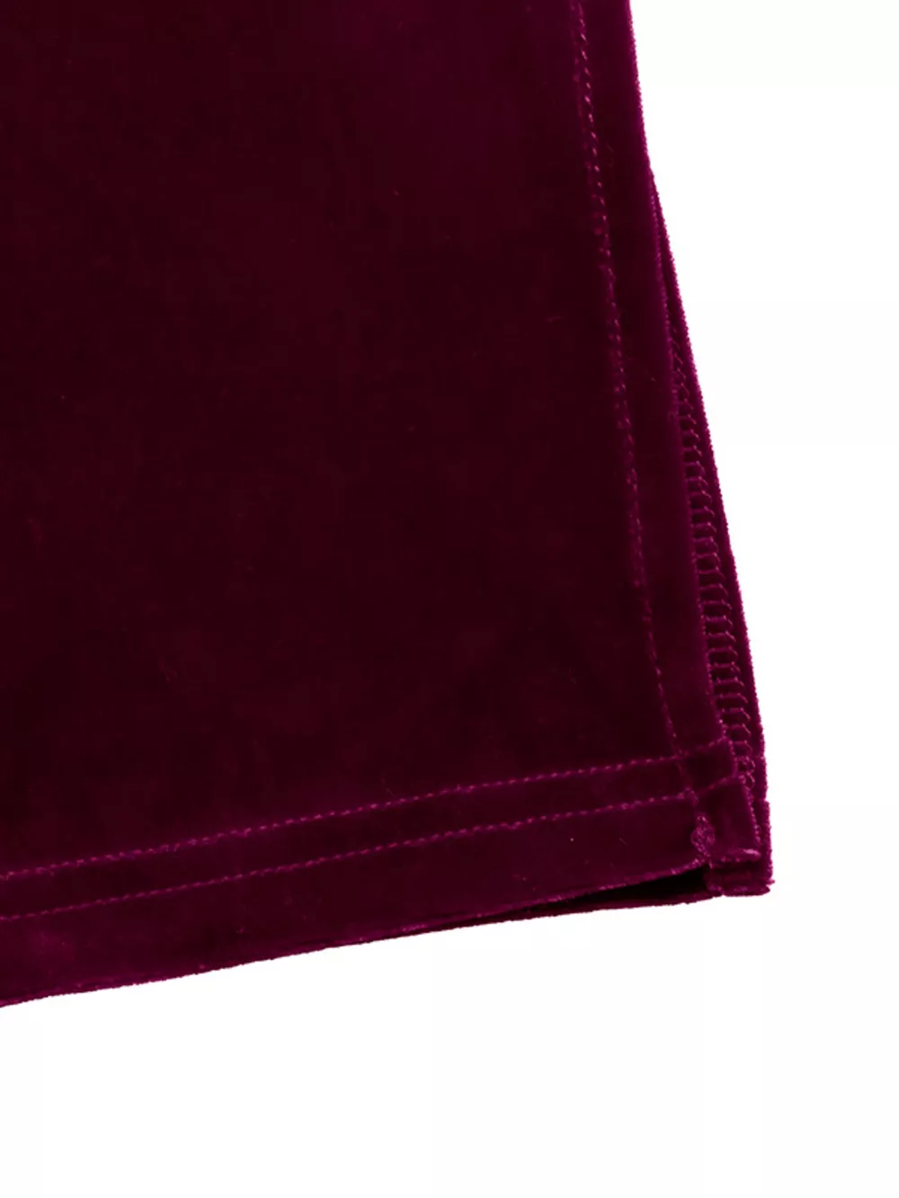 Velvet Slit Round Neck Long Sleeve Dress with Side Tie Detail, image 8