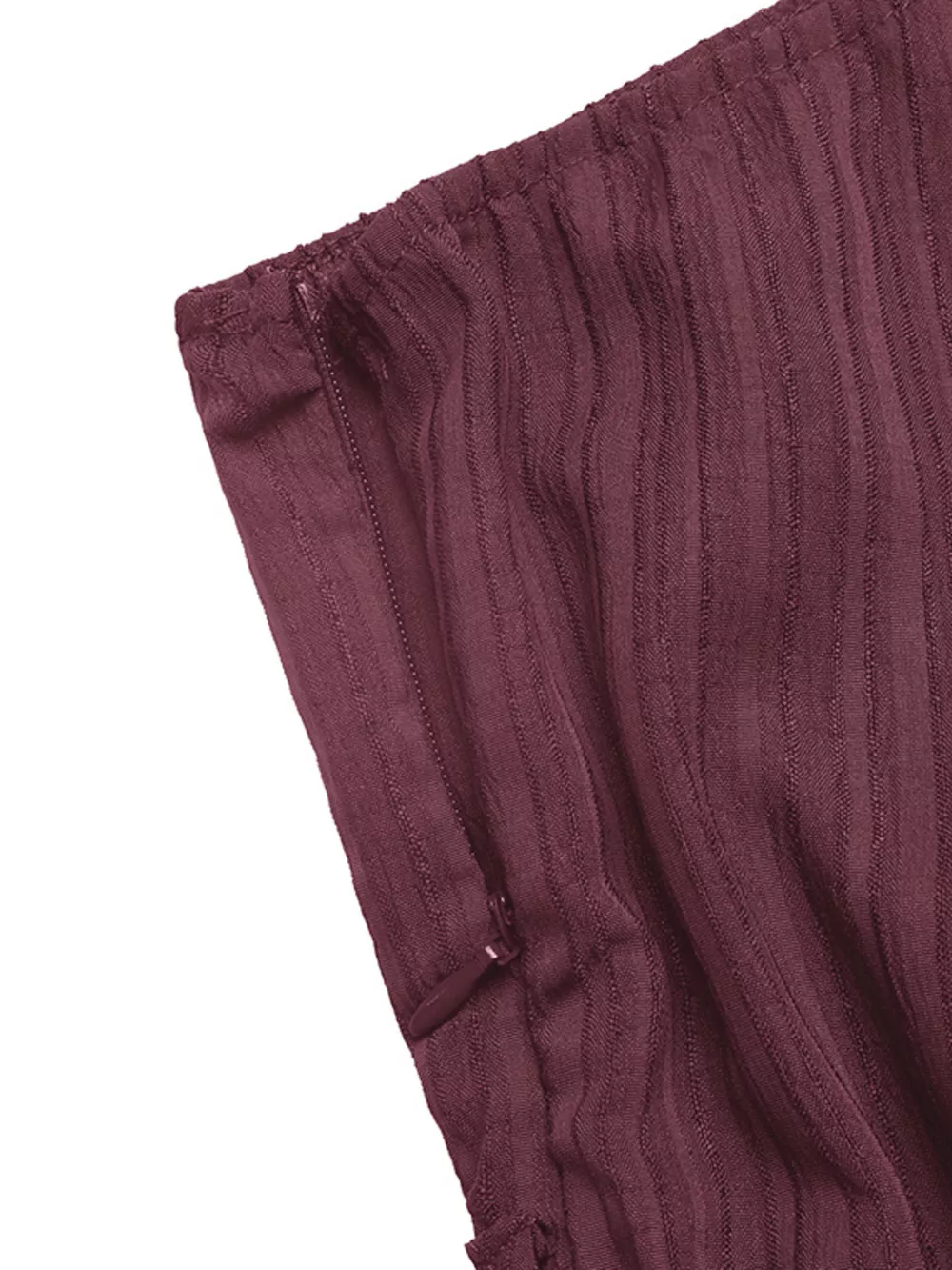 One-Shoulder Tie Waist Romper, image 4