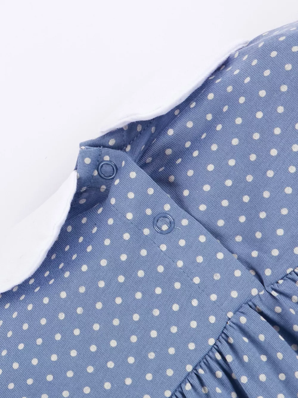 Children's Polka Dot Embroidered Dress, image 4