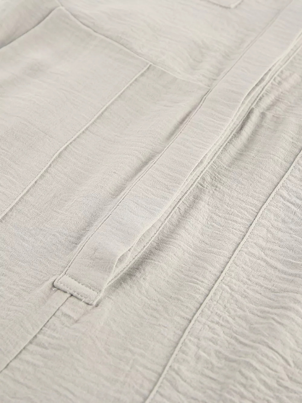 Chest Pocket Short Sleeve Wide Leg Jumpsuit, image 12