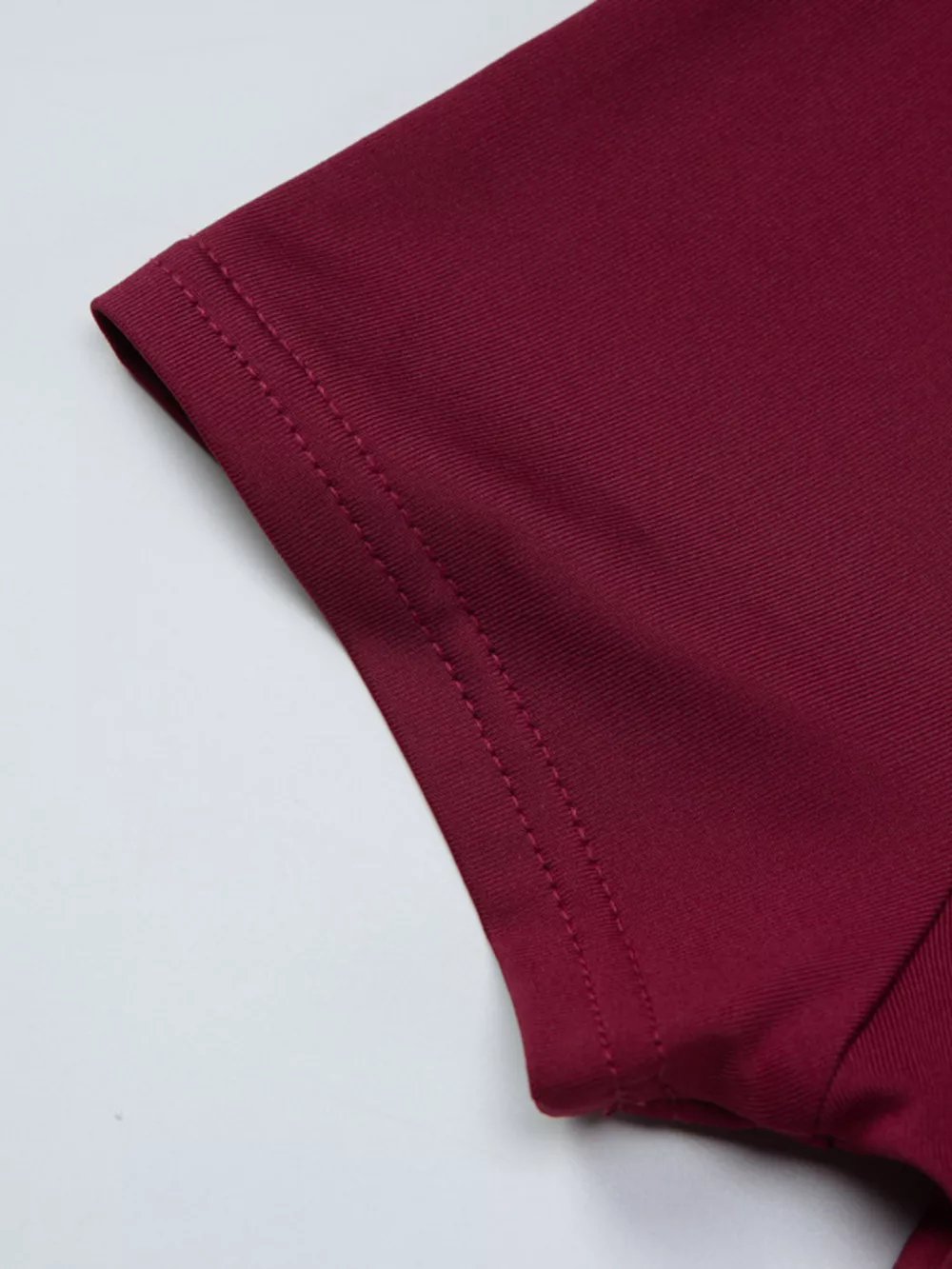 Sweetheart Neck Lace Trim Tie-Front T-Shirt, image 20