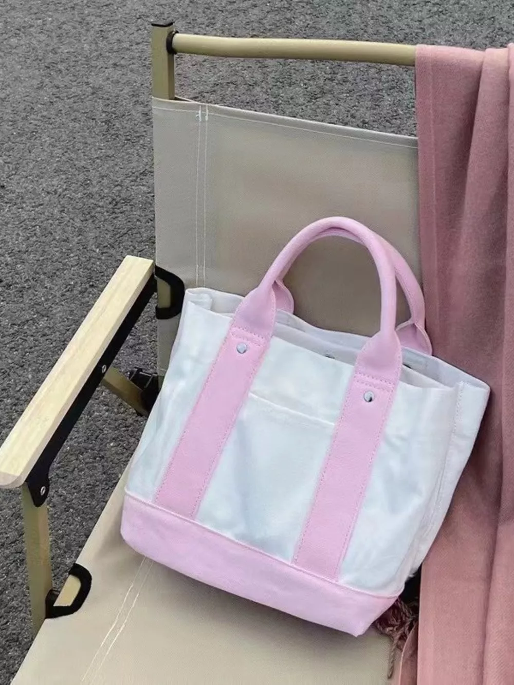 Two Tone Handbag, image 6
