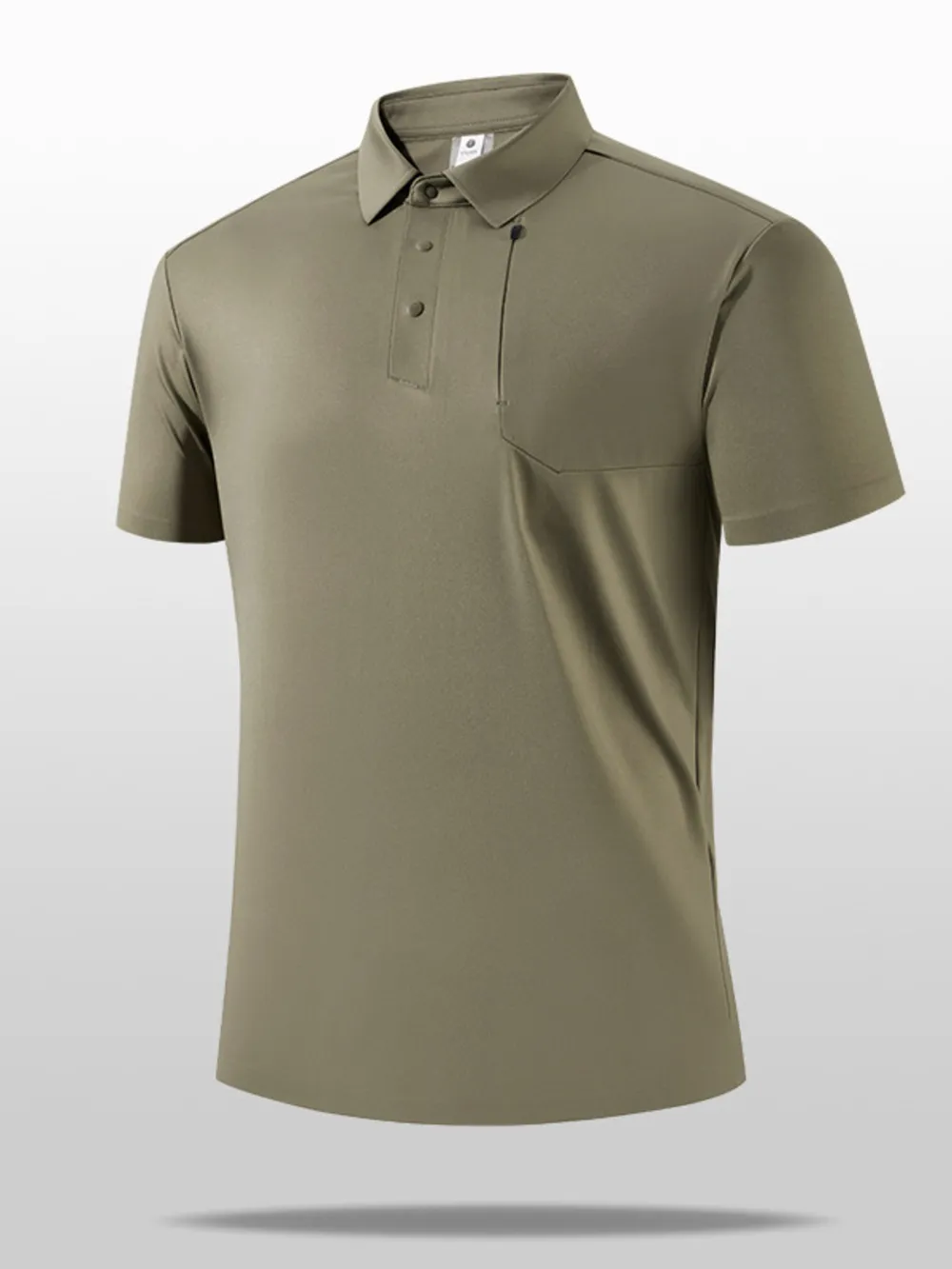 Men's Full Size Collared Neck Short Sleeve Polo, image 5