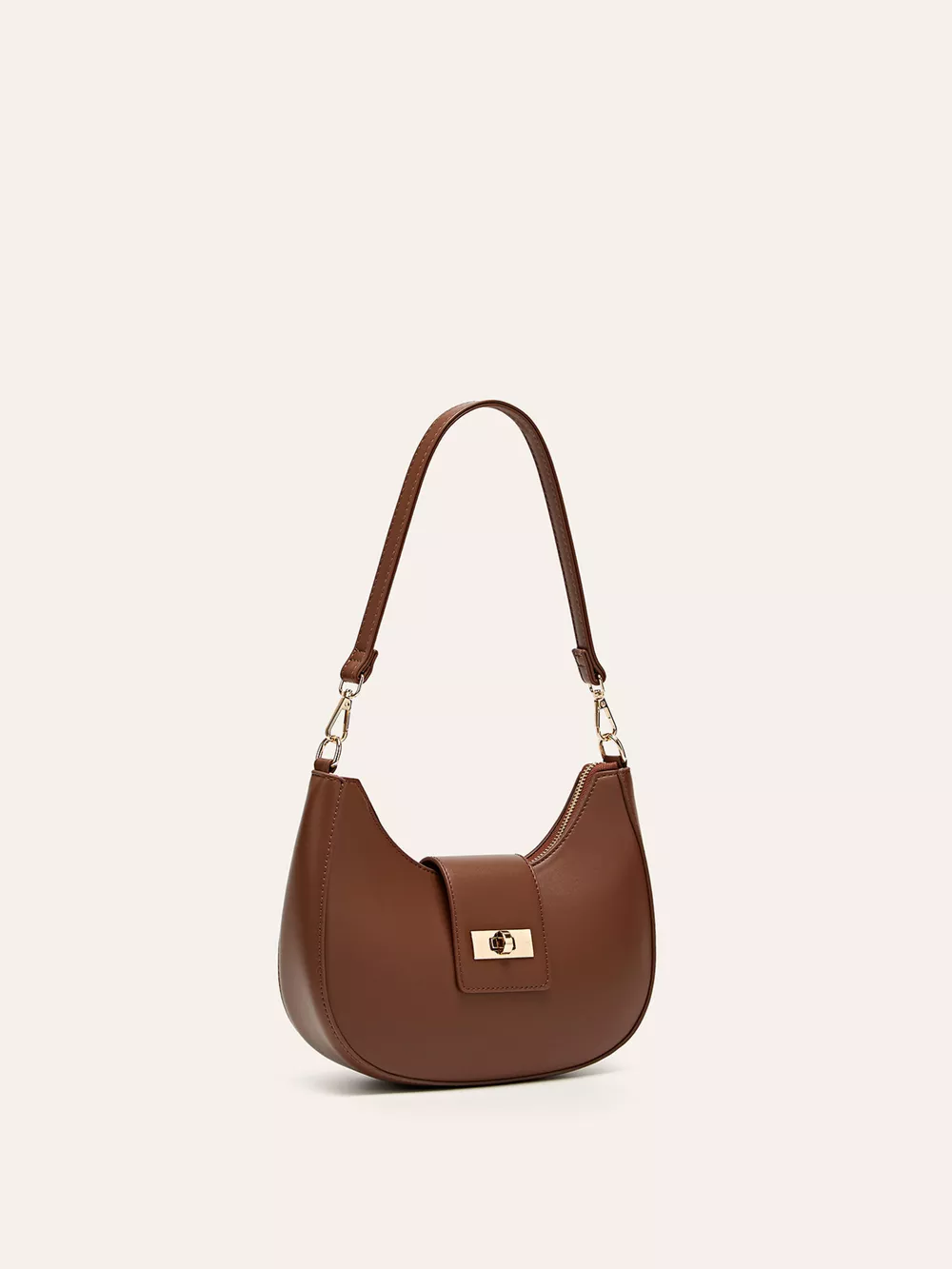 Buckle Closure Shoulder Bag, image 5