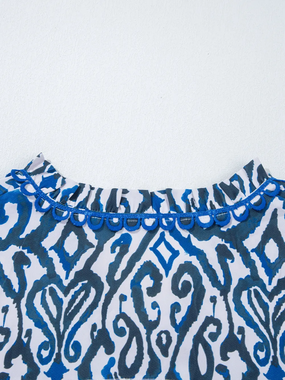 Paisley Print Long Sleeve Blouse, image 6