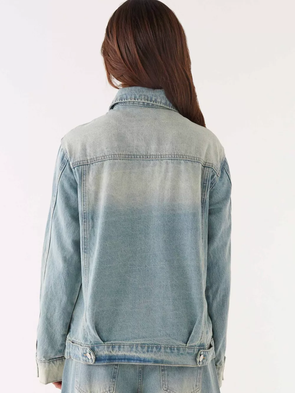 Button Up Denim Jacket and Jeans Set, image 8