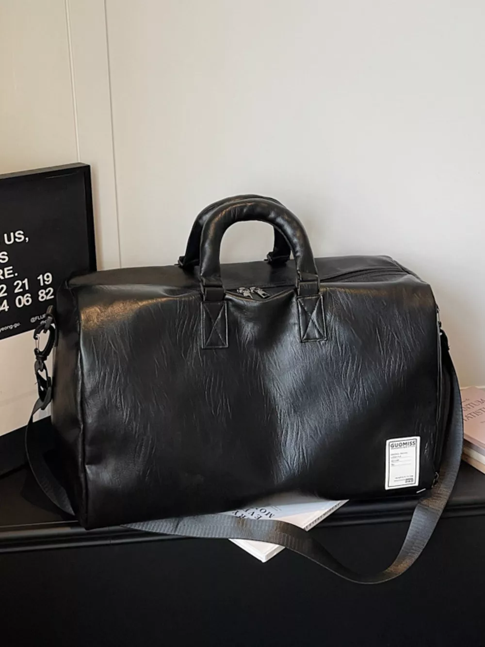 PU Leather Travel Bag
