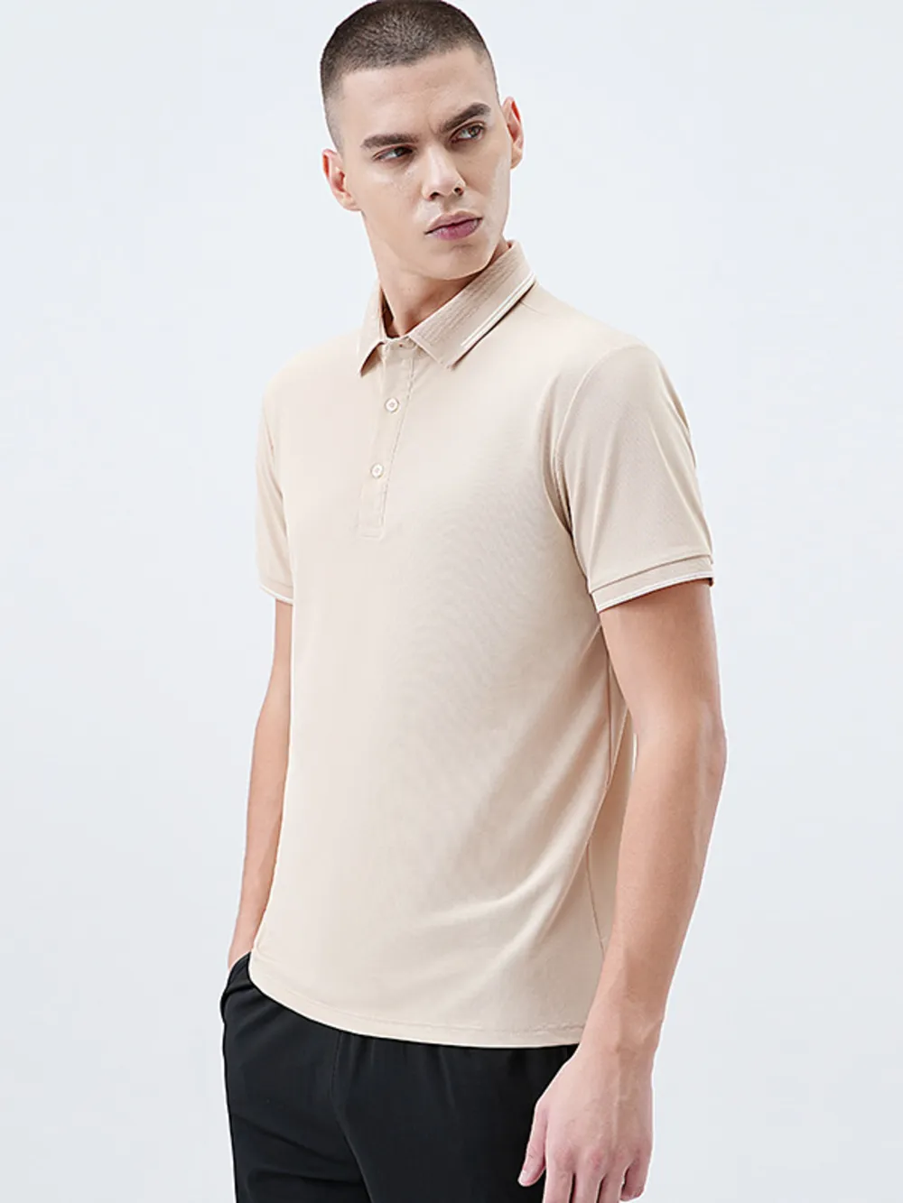 Men's Plus Size Classic Short Sleeve Polo Shirt, image 3