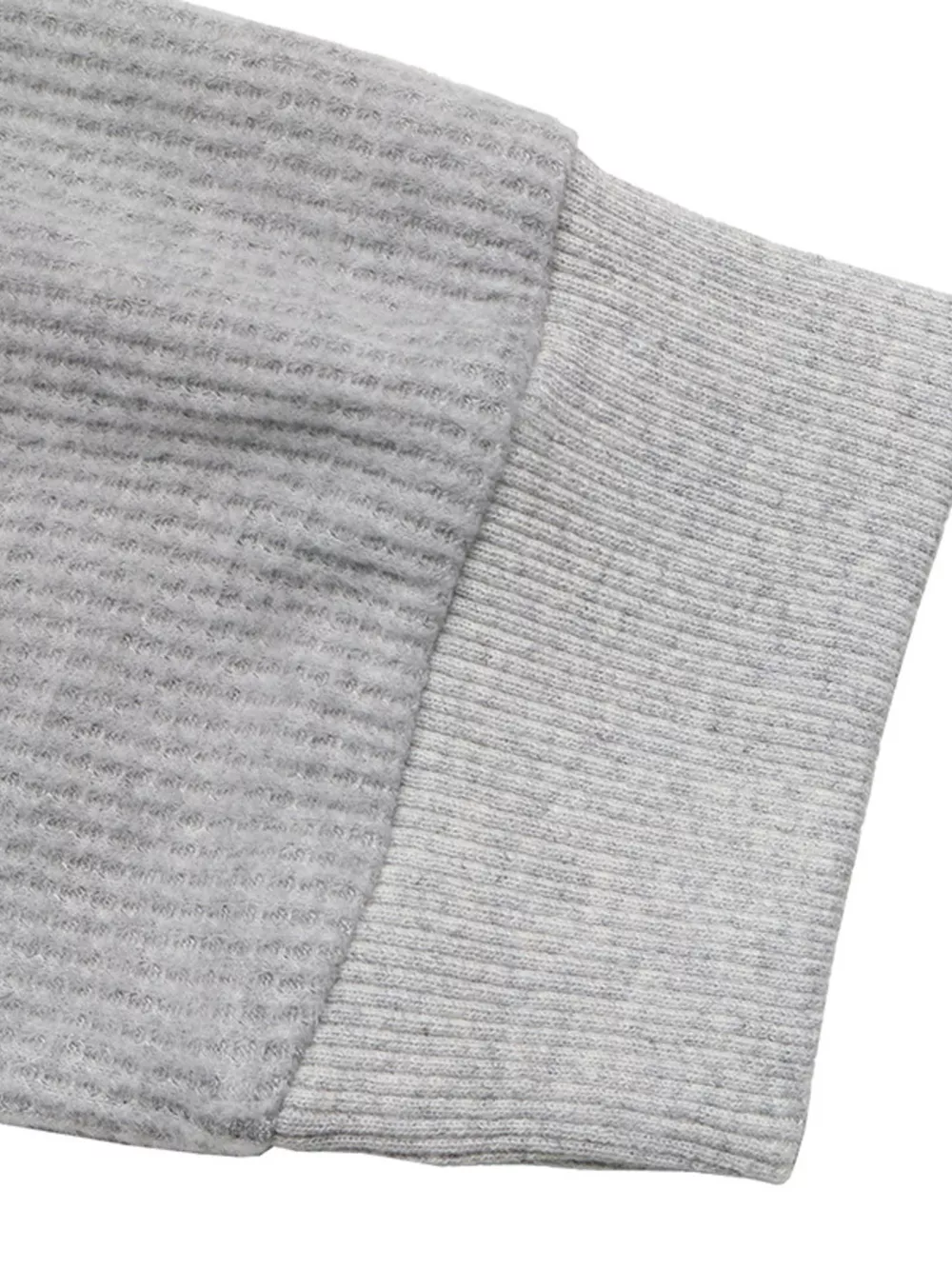 Striped Collar Dropped Shoulder Sweatshirt, image 12