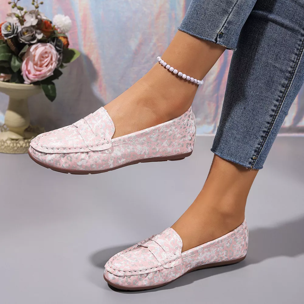 Floral Print Slip-Ons, image 4