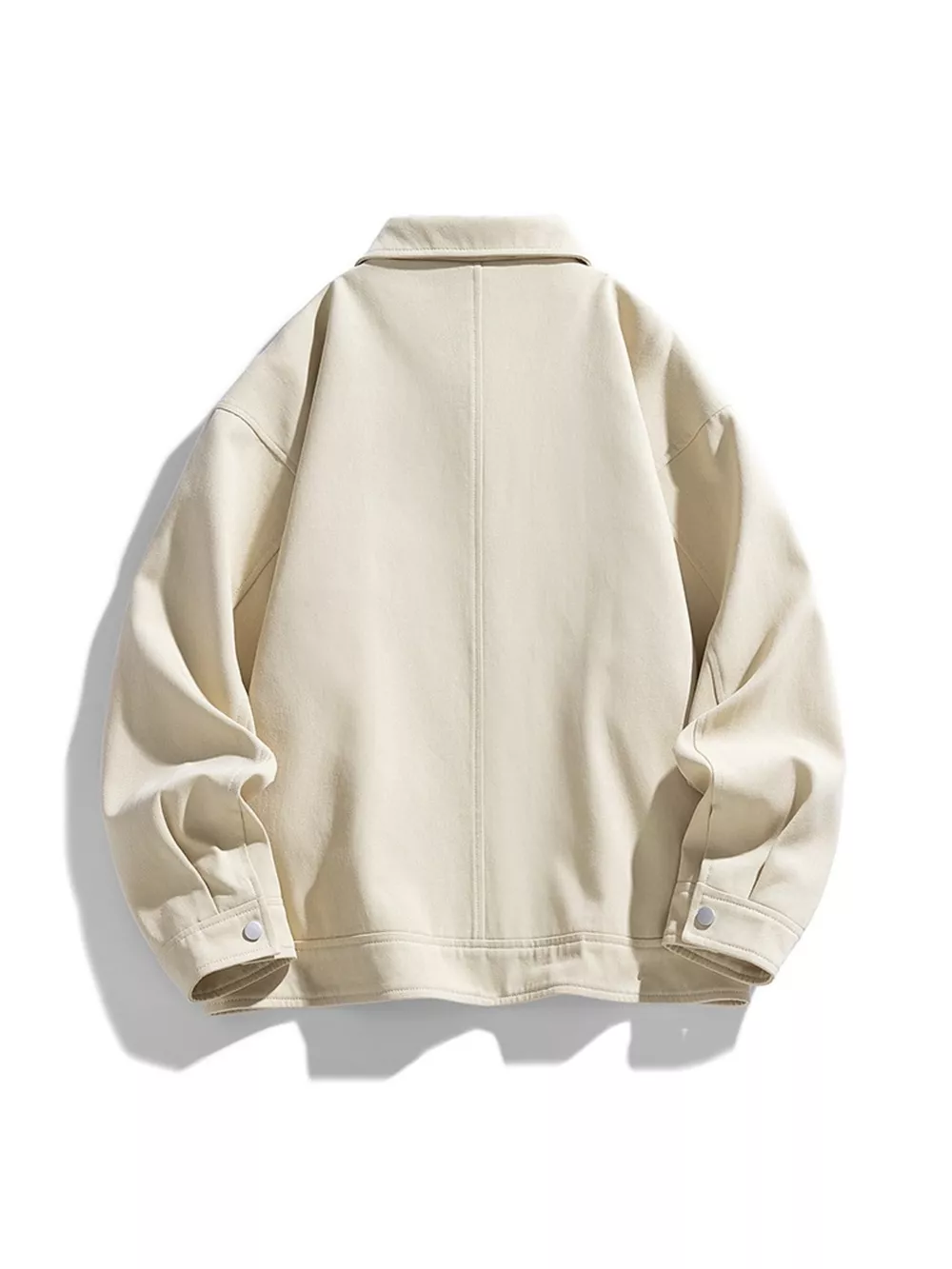 Men's Plus Size Casual Snap-Down Jacket, image 6