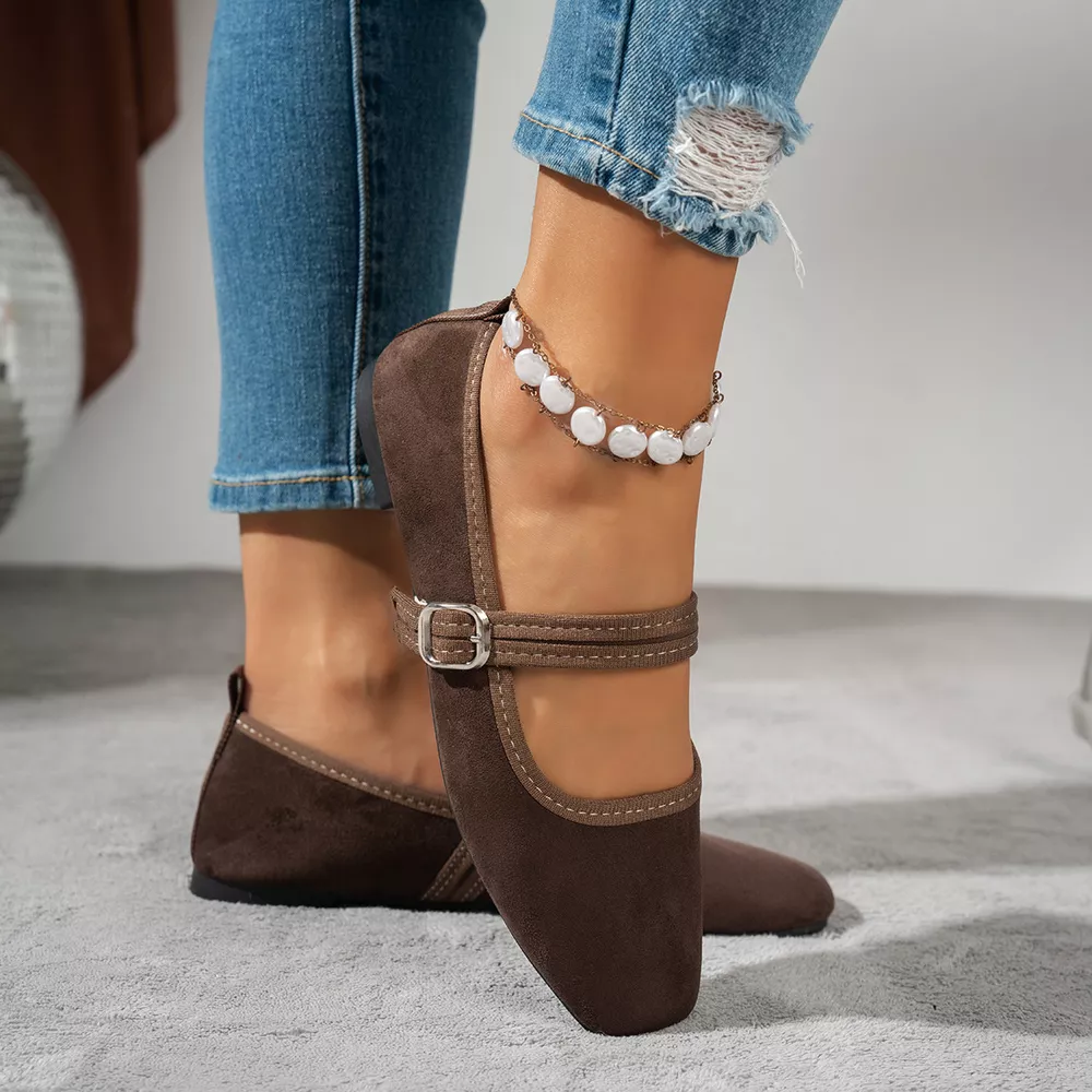 Square Toe Slip-Ons, image 4