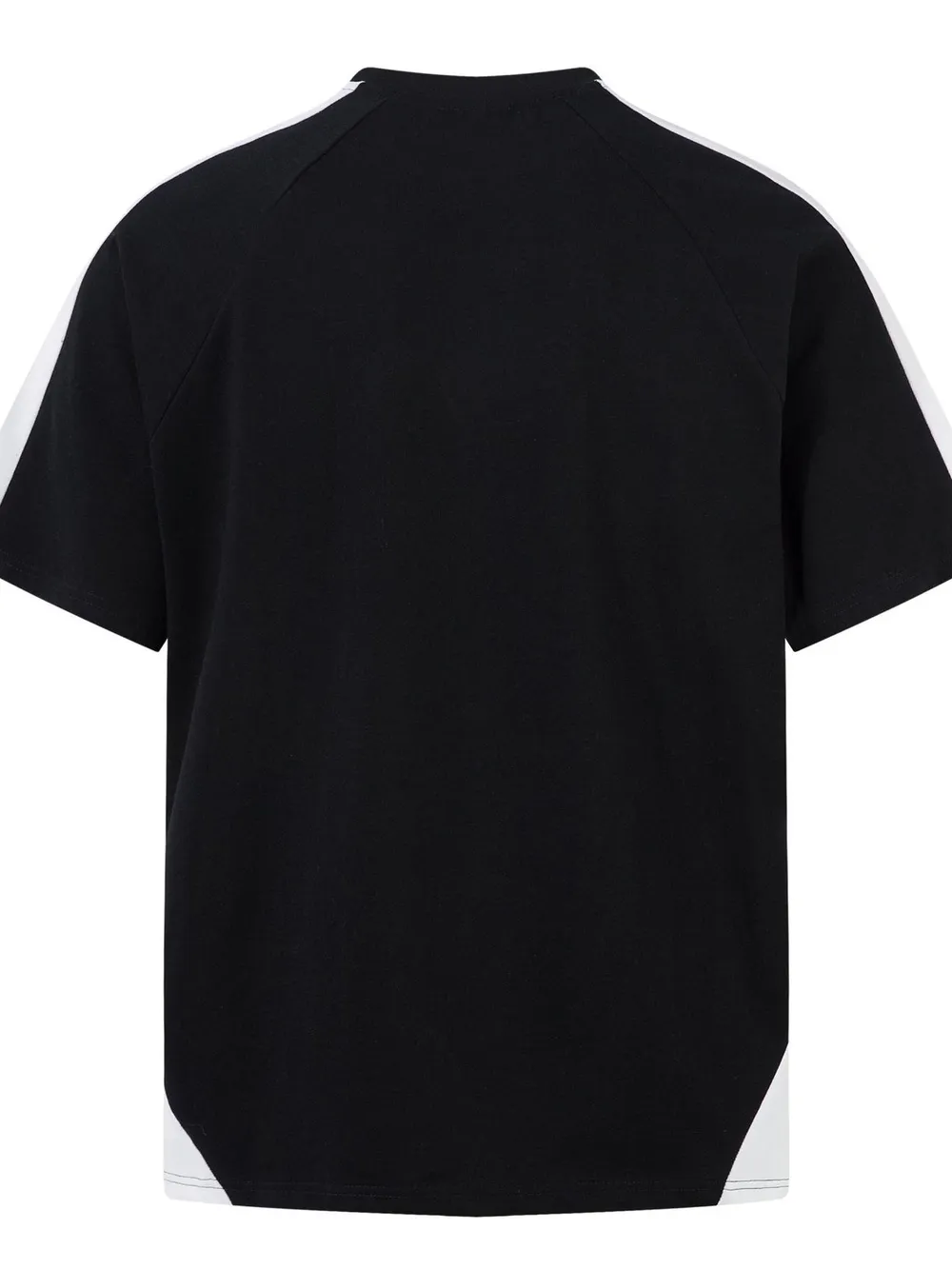 Men's Contrast Round Neck Short Sleeve T-Shirt, image 2