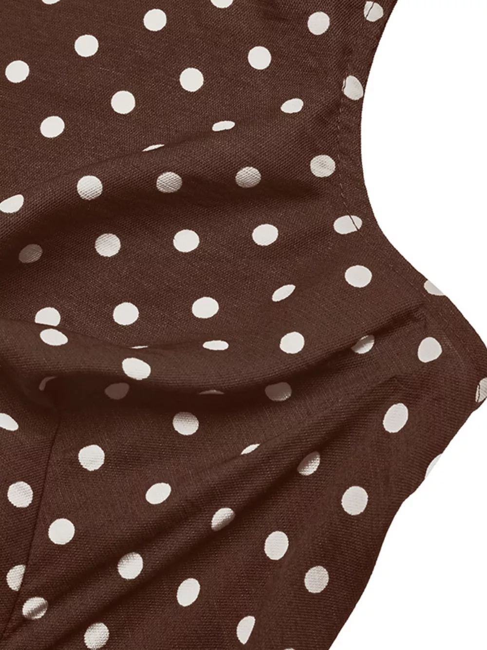 Polka Dot Halter Neck Dress, image 8