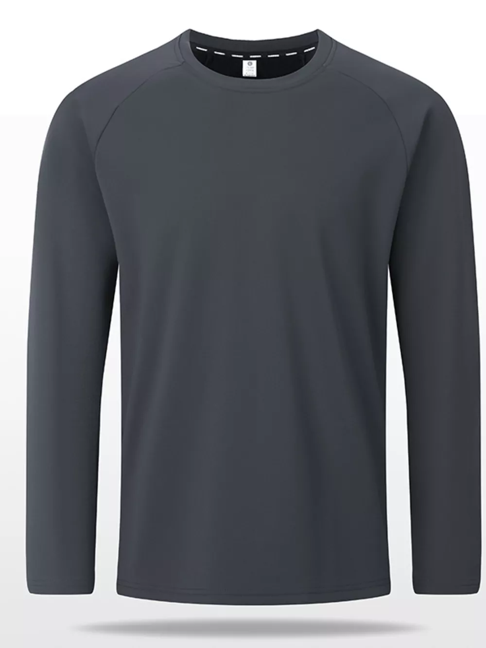 Men's Plus Size Long Sleeve Performance Active T-Shirt, image 6