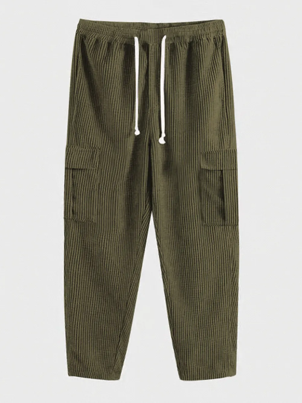 Men's Full Size Drawstring Jogger Pants Plus Size