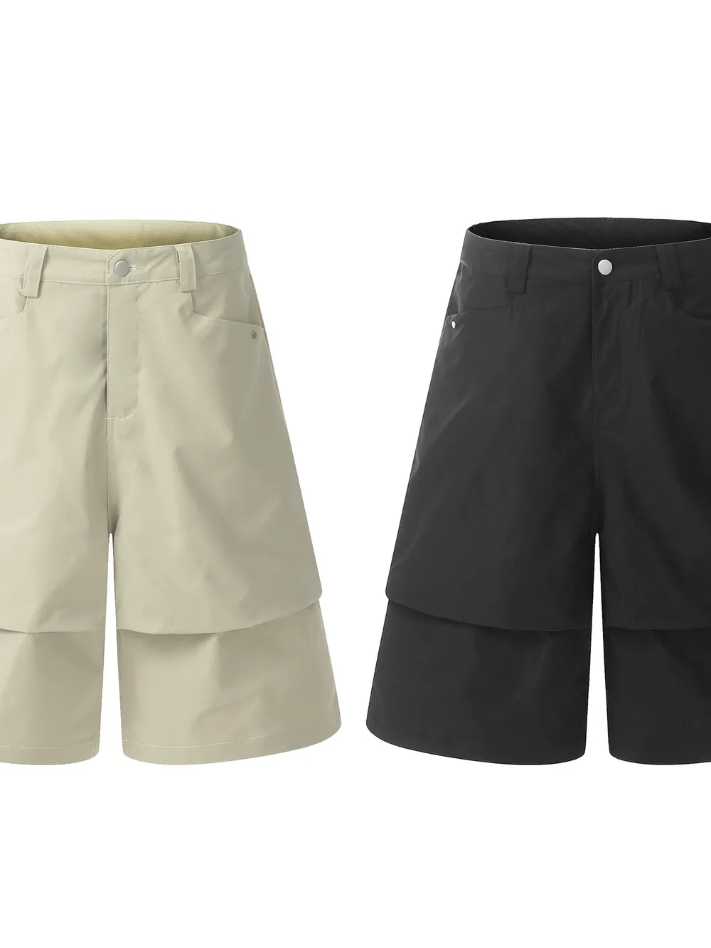 Men's Wide Leg Cargo Shorts, image 7