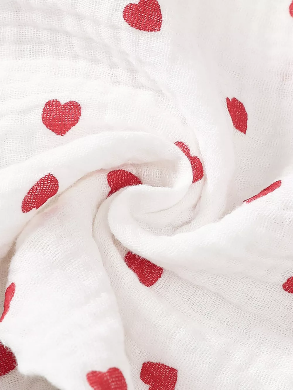 Children's Heart Print Top and Flare Pants with Headband, image 6
