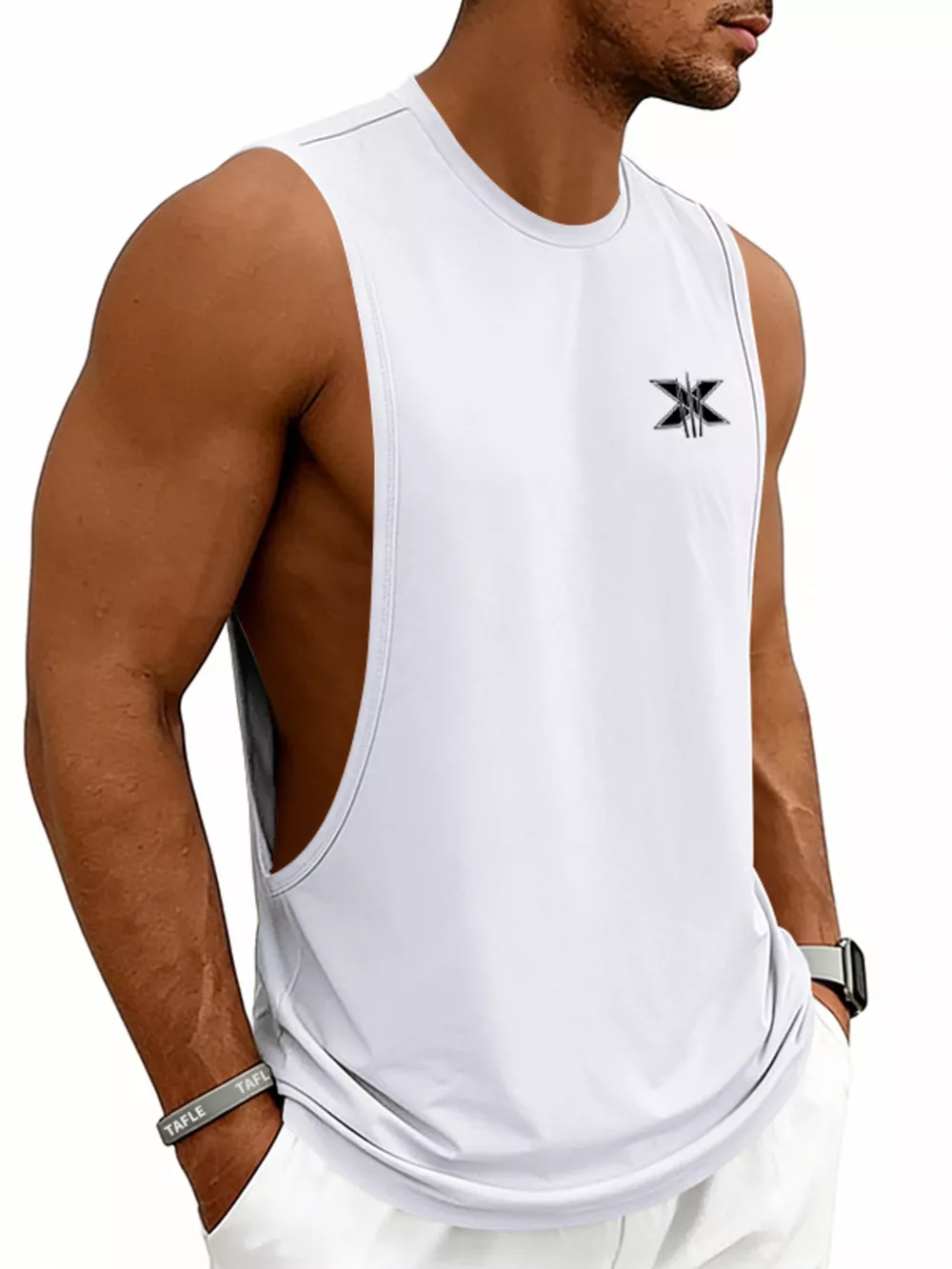 Men's Full Size Round Neck Tank Plus Size, image 20