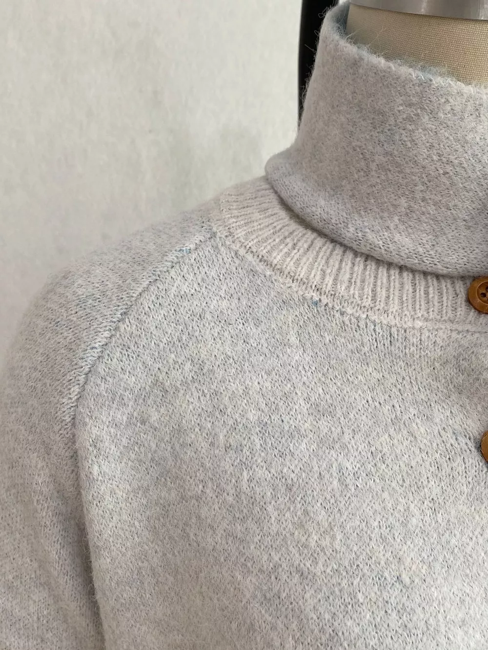 Geometric Button Down Knit Cardigan, image 8