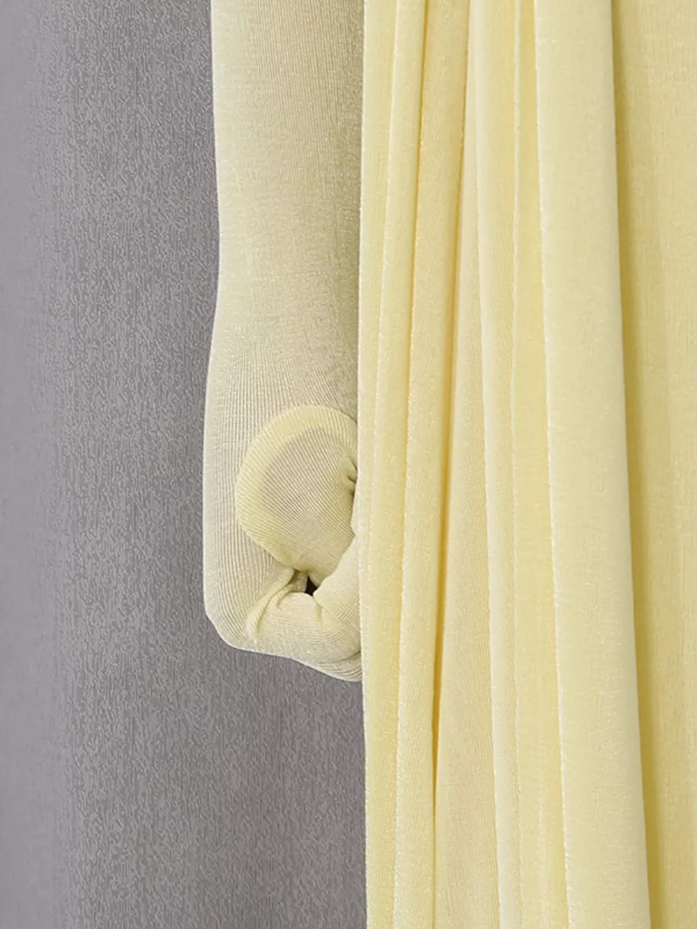 One-Shoulder Draped Maxi Dress, image 14