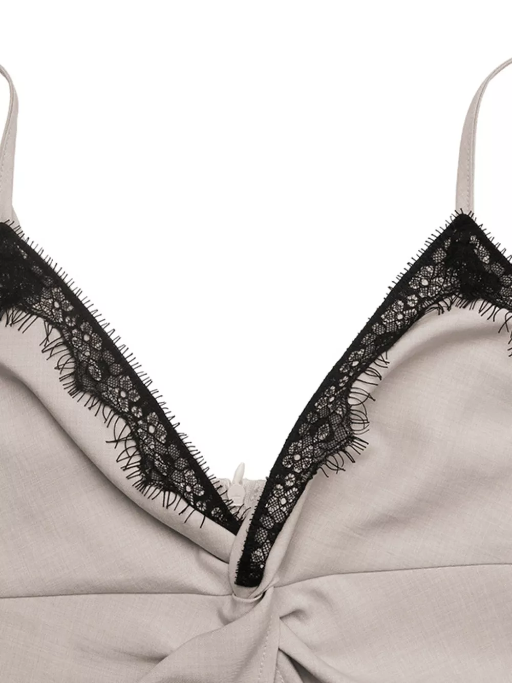 Lace Trim Twist Front Cami, image 7