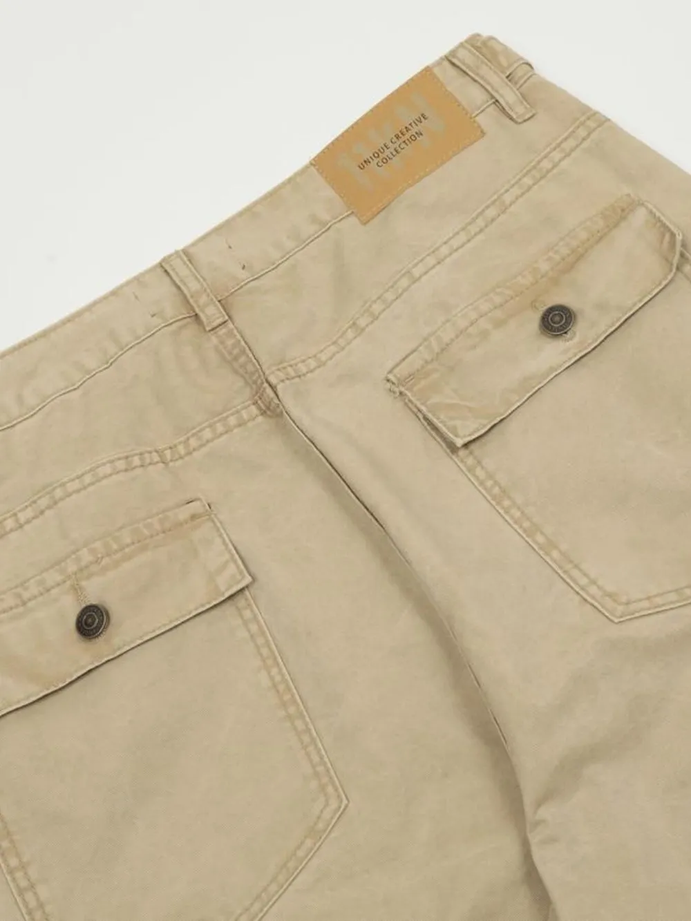 Men's Vintage Wide Leg Cargo Jeans, image 18