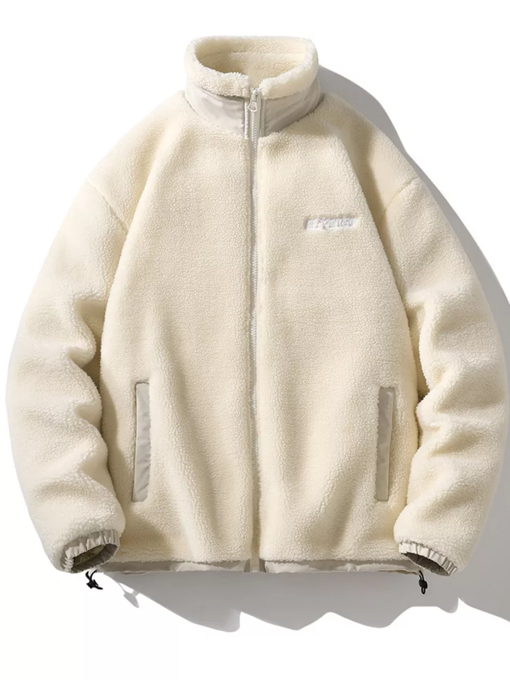 Men's Plus Size Cozy Fleece Full-Zip Jacket, image 5