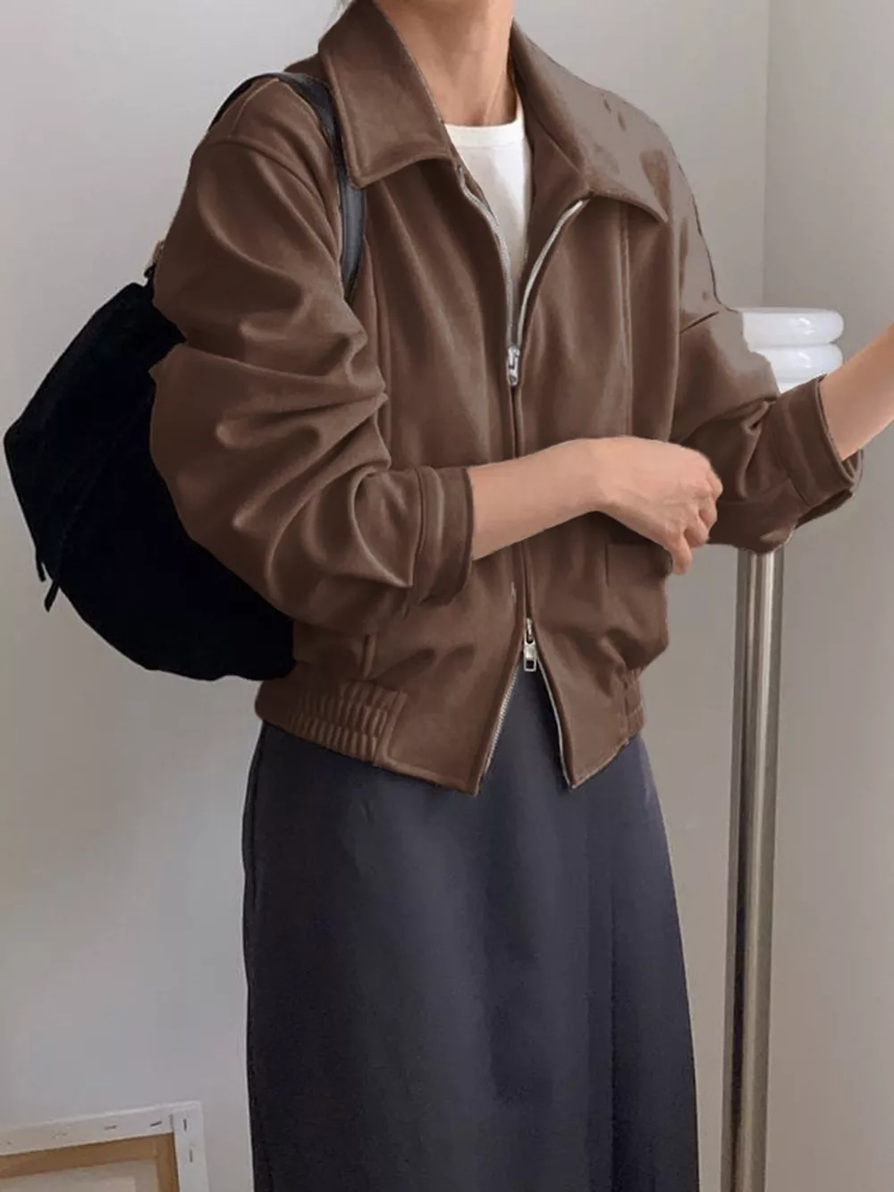 Zip Up Long Sleeve Jacket, image 5