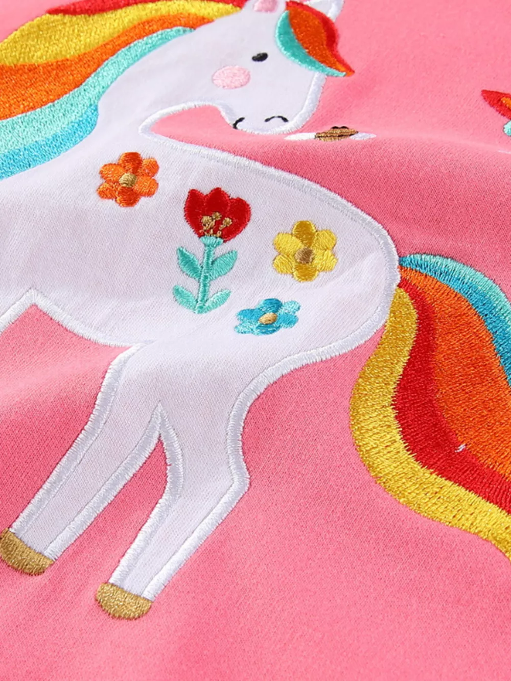 Children's Unicorn Embroidered Sweatshirt, image 2