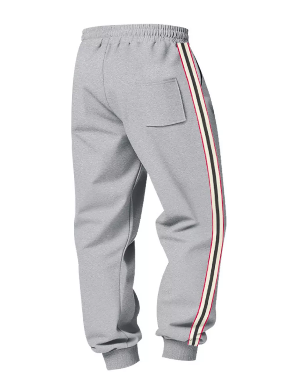 Men's Full Size Side-Striped Drawstring Joggers Plus Size, image 24