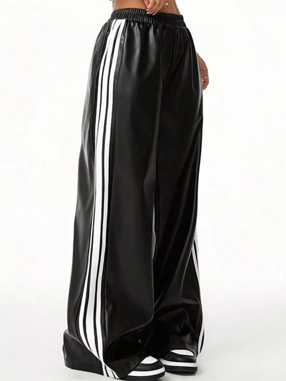 Striped Wide Leg Pants, image 4
