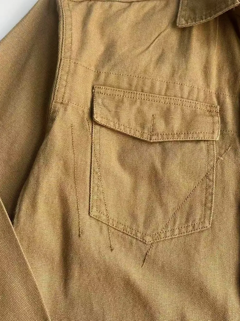 Men's Plus Size Button Up Shirt with Chest Pockets, image 6